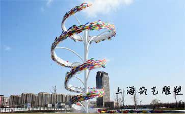 上海市政雕塑-龍魚